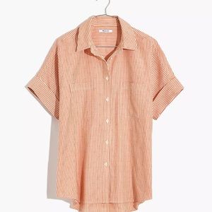 Madewell Courier Shirt in Luquer Stripe